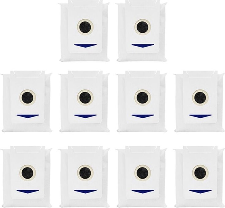 10 stücke Kompatibel für T30 pro omni Ersatzteile Staubbeutel Roboter Staubsauger Zubehör
