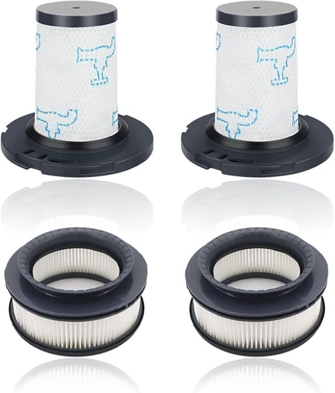 Thumbnail - Wiederverwendbarer Staubsaugerfilter, kompatibel mit Rowenta X-Force Flex 11.60 12.60 14.60 15.60, Filterersatzteile, 2 ...