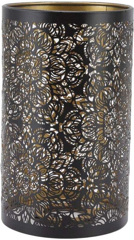 Lampenschirm, E27 E26 Moderner Lampenschirm aus Schmiedeeisen, zylindrische Form, Tischkerze, Kronleuchter, Lampenabdeck...