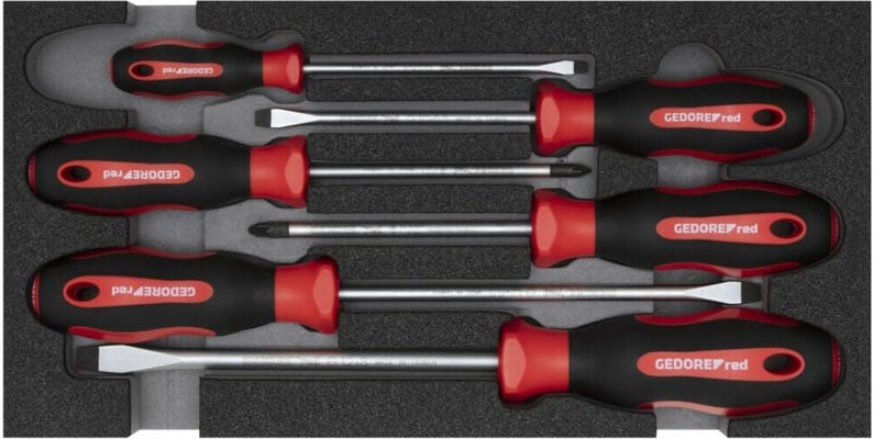 R22150014 Schraubendrehersatz pz+sl 2/6 CT-Modul 6-teilig