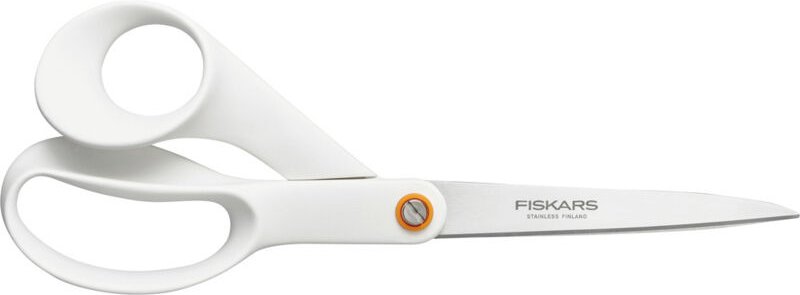1020412 Universalschere Rechtshänder 210 mm Weiß - Fiskars