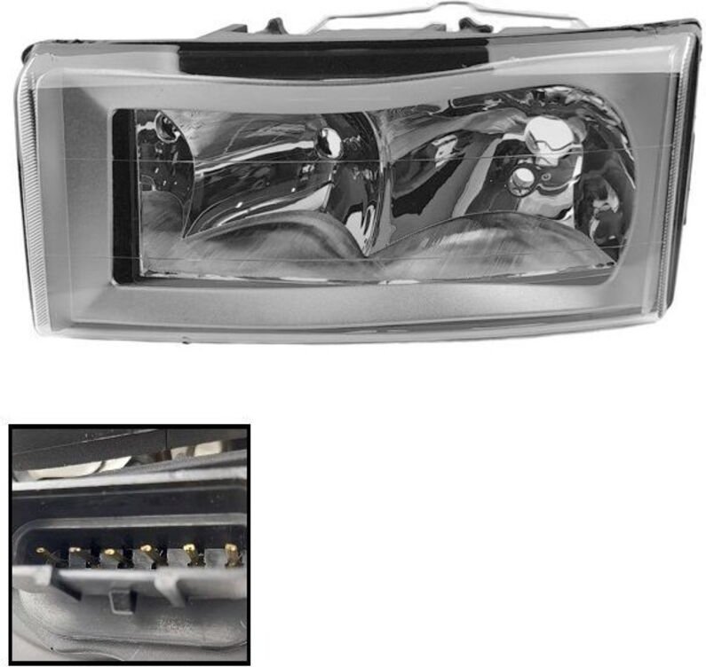 Linke Scheinwerfer Iveco Daily 3 Minibus, Karosserie, Rampe, Kastenwagen 1999-2007