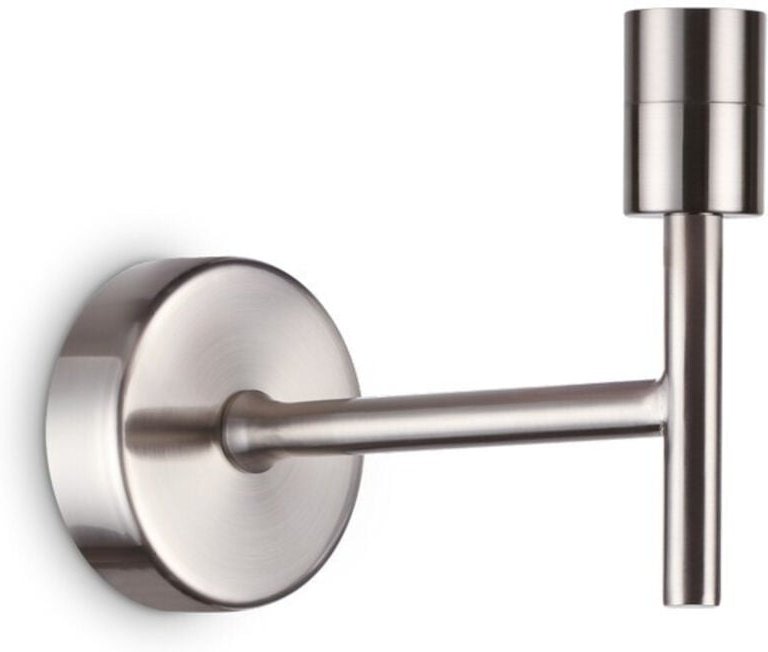Ideal Lux SET UP Wandleuchte Nickel ohne Schirm
