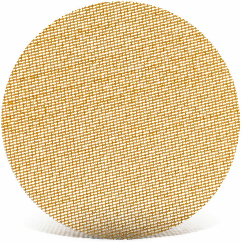 MENZER Ultranet Klett-Schleifgitter, 225 mm, f. Trockenbauschleifer, Weißes Edelkorund (5 Stk.) K100