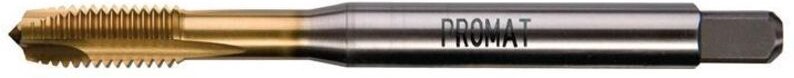 Promat - Maschinengewindebohrer DIN371 Form b M8 HSS-Co TiN-besch.ISO2 (6H)