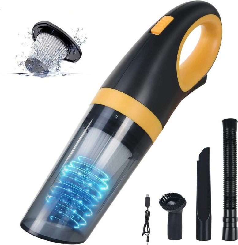 Car Vacuum Cleaner, Cordless Handheld Vacuum Cleaner, Portable 120W 8500PA, Rechargeable