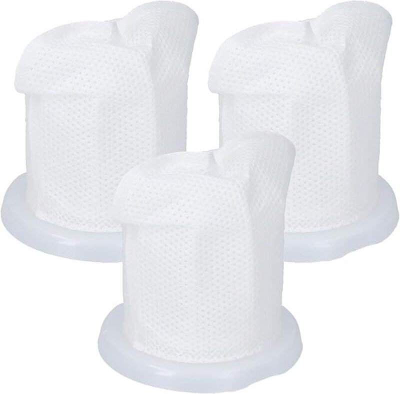 3 Staubfilter passend für Vorwerk Kobold VC100 Filterset Akkustaubsauger VC100 vc 100 Staubsaugerfilter Ersatzteile Hand...