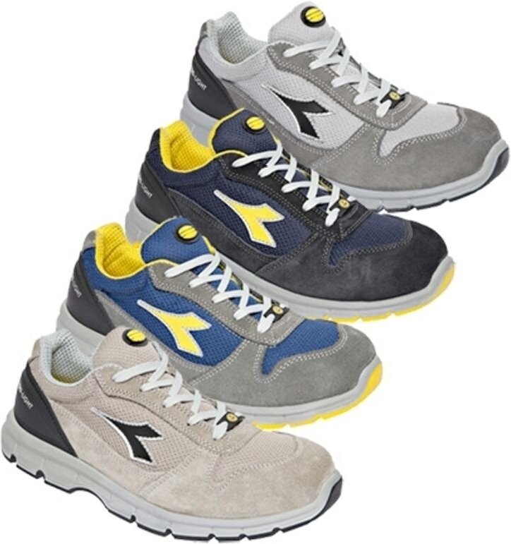 Diadora - Run ii Textile esd low S1P src Schuhe - 39 eu - Grau / Blau