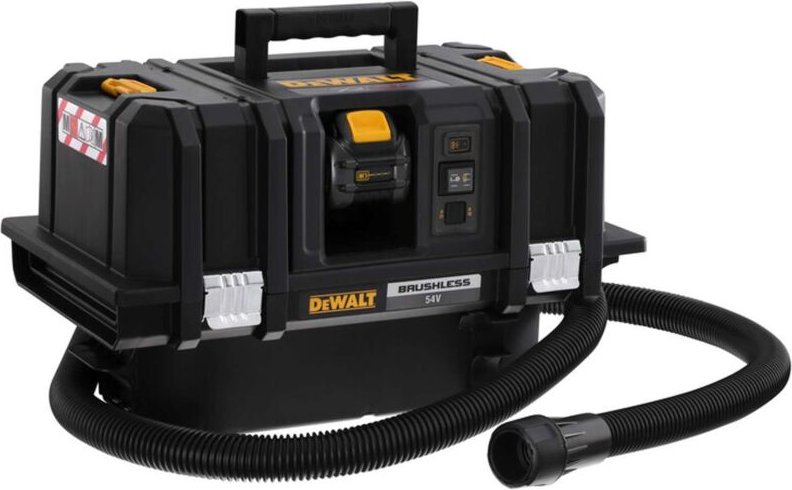 Staubsauger XR Flesxvolt 54V DEWALT - Wasser und Staub - 2 Batterien 6.0Ah + Ladegerät - DCV586MT2-QW