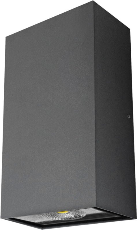 LED-Luxus-Außenwandleuchte, IP54 Matel rechteckig, 6 w, neutral