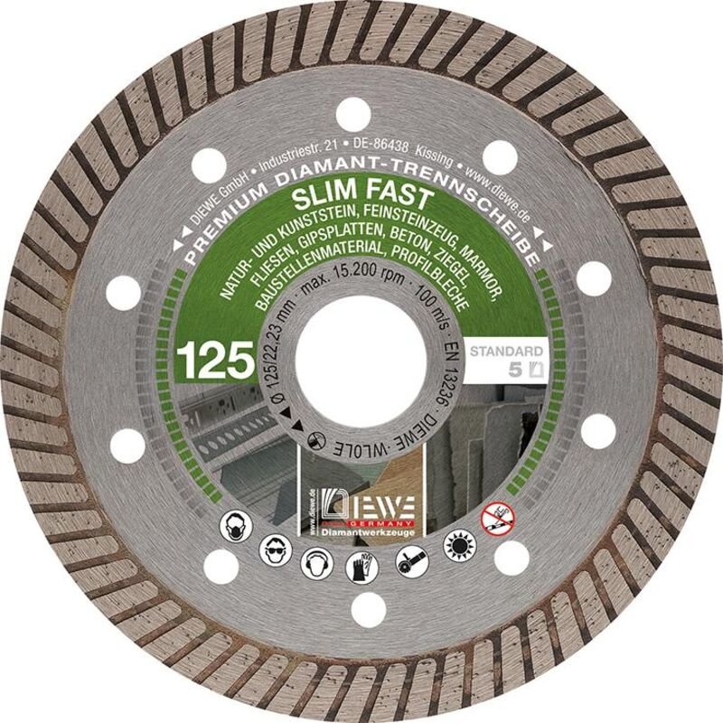 Diewe - Diam.-Trennsch. SlimFast 115x1,2mm