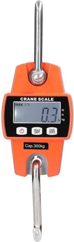 Digitale Kranwaage, elektronische Hängewaage 300 kg 660 lbs, industrielle Hängewaage mit präzisem Sensor, tragbare Mini-...