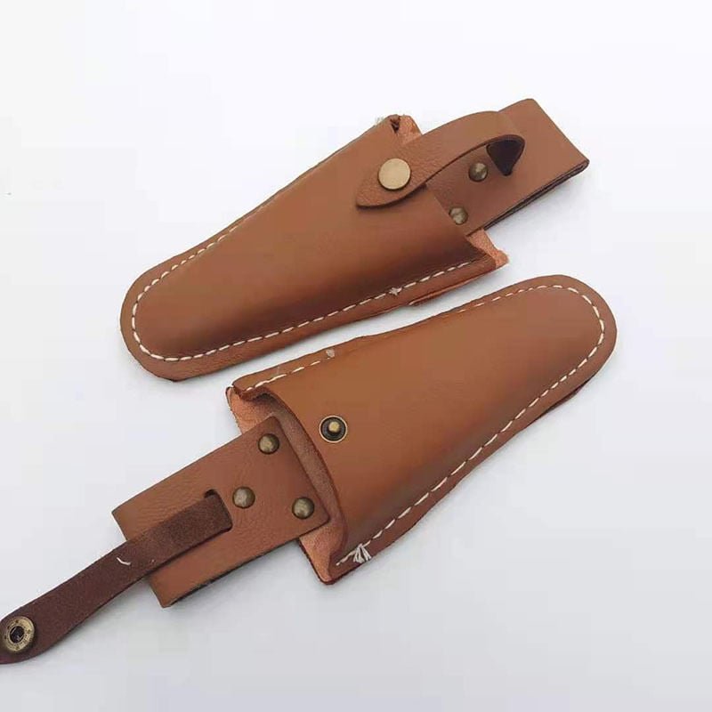 2 fundas de cuero para herramientas con funda para cinturón para alicates, podadoras, tijeras, cuchillos o herramientas ...