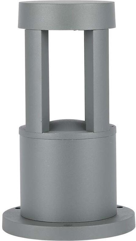 Led Gartenleuchte Bodeneinbauleuchte cob led 10W Grau h:25cm Kaltweiß IP65 - V-tac