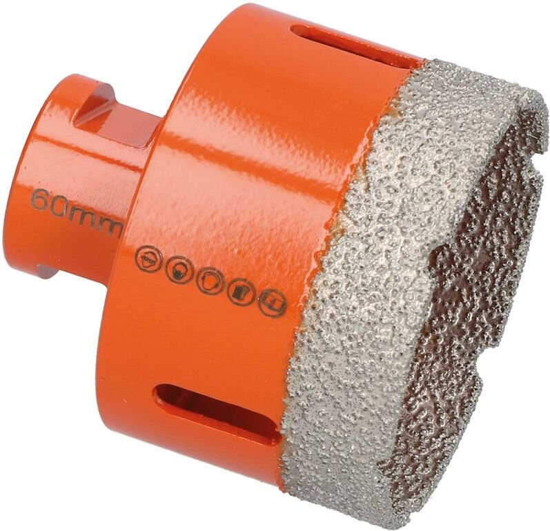Btec - Diamantbohrkrone Special Orange M14 Fliesen, Keramik, Feinsteinzeug 60 mm