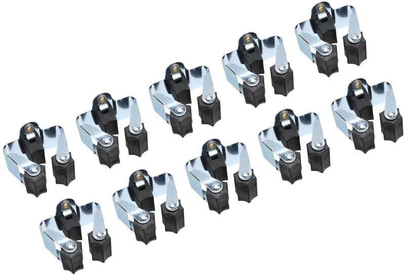 10x Gerätehalter für die Wand Besenhalter Schaufel Spaten Wand Halterung