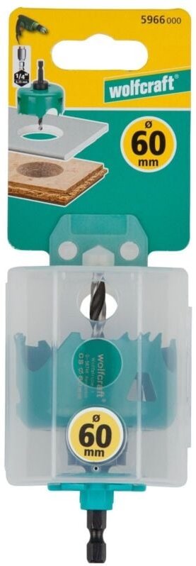 Thumbnail - Lochsäge 30 - 60 mm Carbonstahl Lochsäge - Wolfcraft