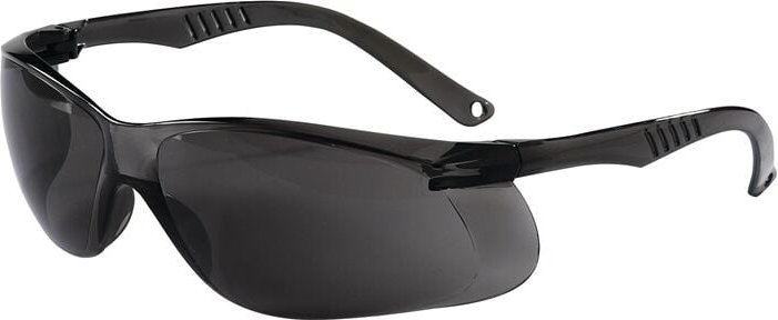 Promat - Schutzbrille Daylight One en 166 Bügel schwarz, Scheibe smoke Polycarbon