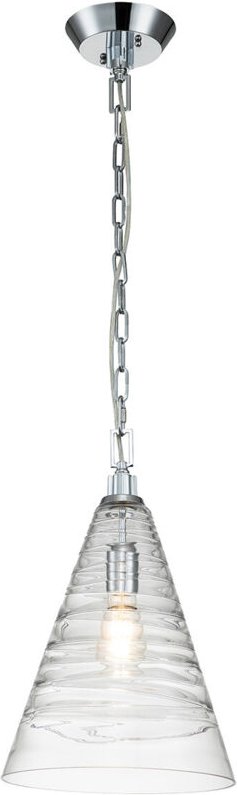 Elstead Feiss Elmore Dome Pendelleuchte Chrom poliert