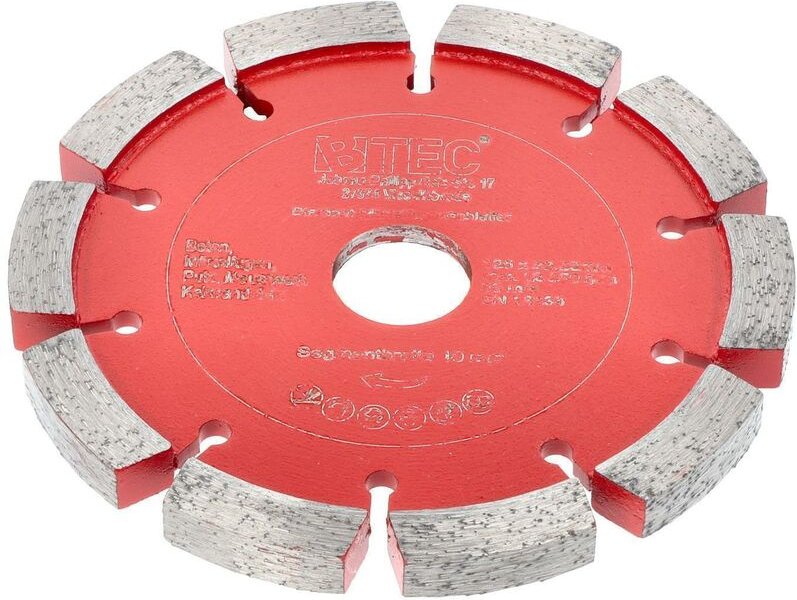 Btec - Diamant Räumscheibe cleaner 115 mm 8,0