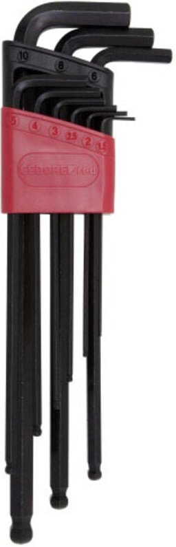 Gedore RED R36675009 Winkelschraubendreher-Set 1.5 mm, 2 mm, 2.5 mm, 3 mm, 4 mm, 5 mm, 6 mm, 8 mm,