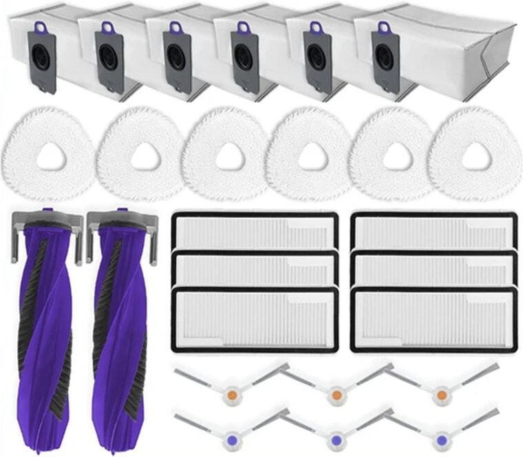 Für Staubsauger Wichtigsten Seite Pinsel Filter Mopp Lappen Teile