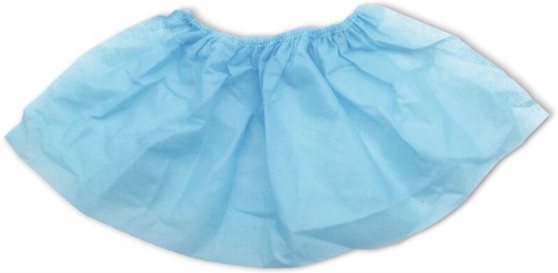1903EC045 Reinraum Schuh-Überzieher 17x41 cm 10 St Blau - Quadrios