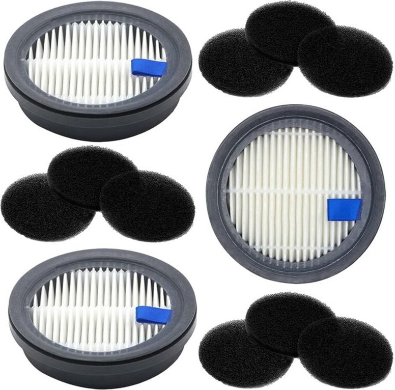 3Er-Pack HEPA-Filter und 9Er-Pack Schwammfilter Als für A200Pro/A200, Für S12, S25, , S25Pro