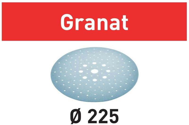 Schleifscheibe stf D225/128 P180 GR/25 Granat Festool 205660