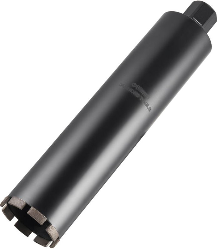 Mophorn Kernbohrer Bohrkrone φ 89 mm, 356 mm Bohrtiefe, 1-1/4 Zoll-7 Innengewinde, Präzisions-Schweißtechnologie, Nass-D...