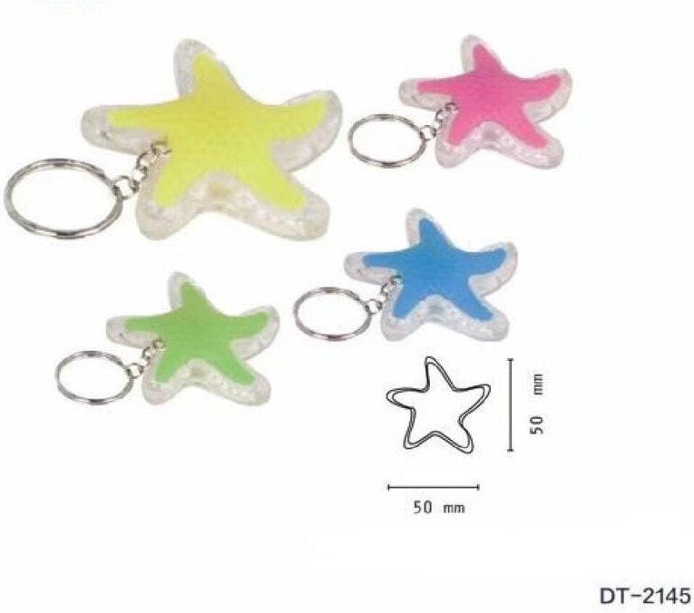 Trade Shop - SET 4 MINI TORCIA LED BELEUCHTUNGSSTELLE 50MM DT-2145 -