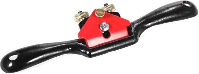 ZVD - 9 pouce Lame en Métal, Spoke Shave, Outil à Planer de Travail du Bois, Raboteuse Manuelle en Bois Réglable pour Me...