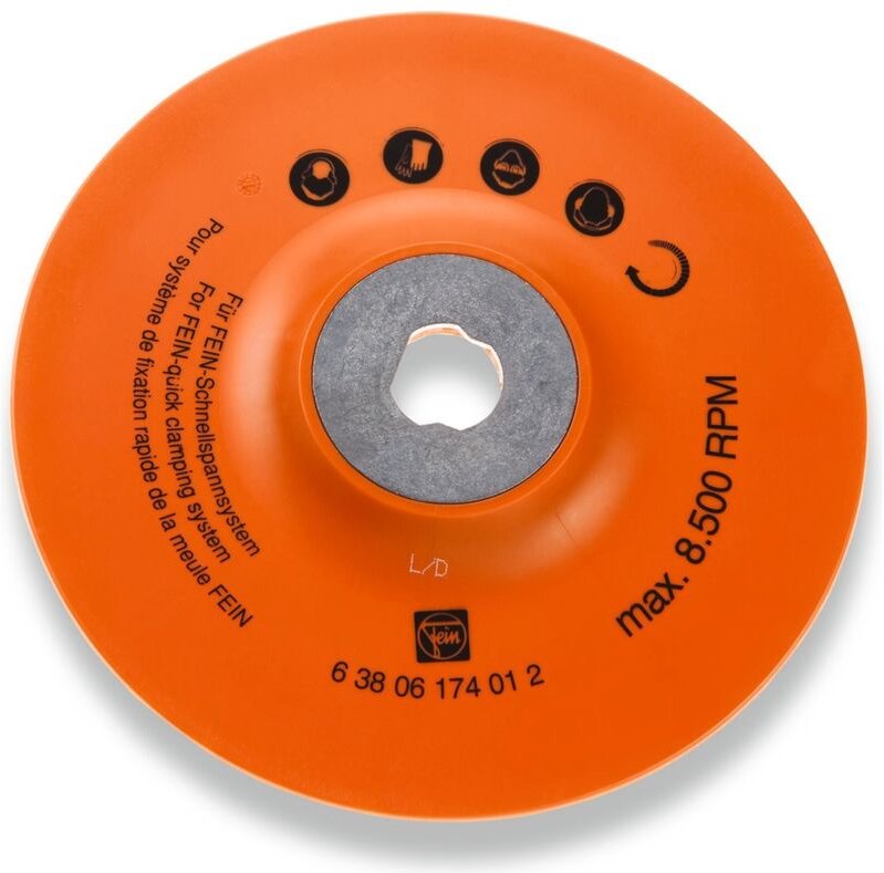 Thumbnail - No Brand - Fein Elastischer Schleifteller ohne Spanneinheit ø 180 mm - 63806174012