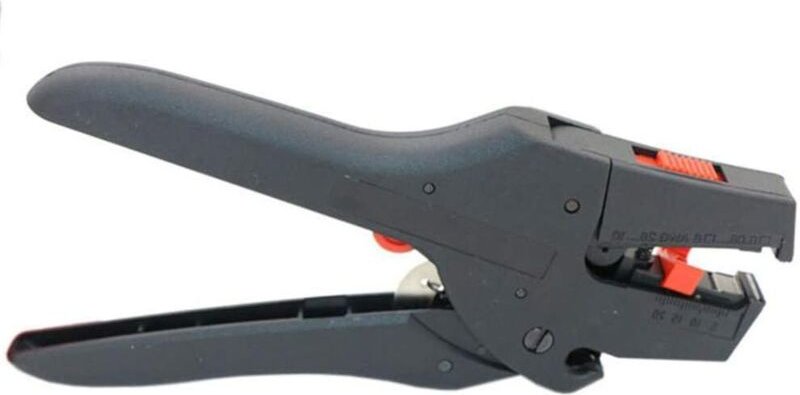 Lntyq - Multifunktionaler Abisolierer, Elektriker-Spezialwerkzeug, Entenschnabel-Drahtklemme mit automatischem