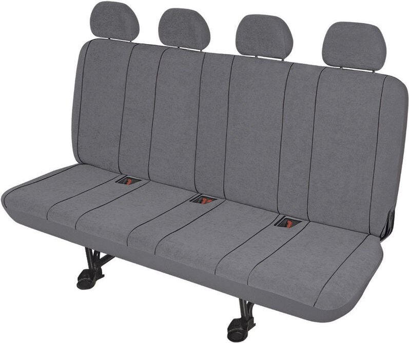 22416 Sitzbezug 5teilig Polyester Grau Rücksitzbank (4er) - Hp Autozubehör