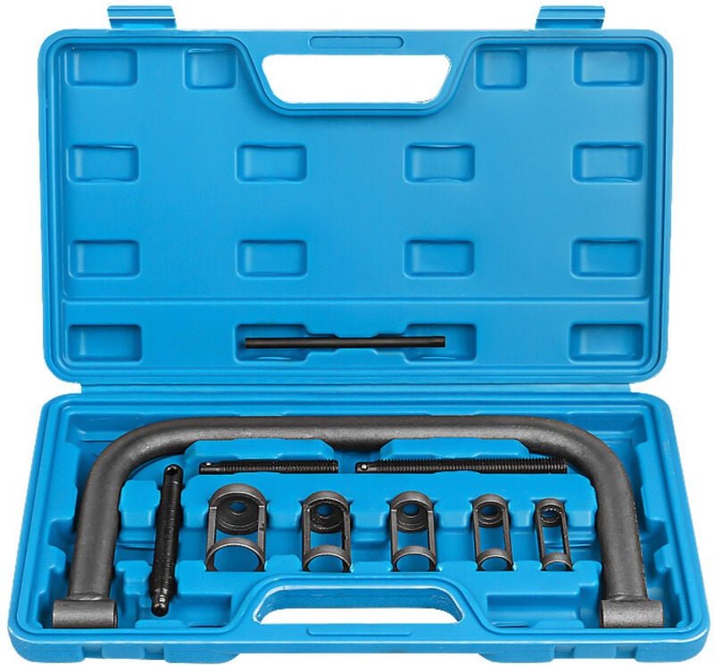 SHINING HOUSE Auto-Ventilheber-Set, 16–30 mm Ventilfederspanner, 10 Stück Ventilfederspanner, Ventilheber-Ventilentferne...