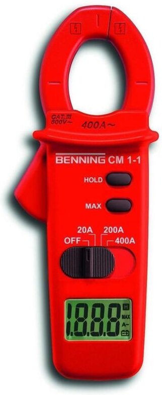 Digital-Stromzangen- Multimeter cm 1-1 Benning