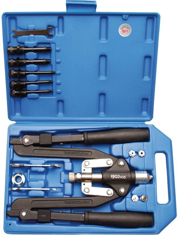 Profi-Nietzangen-Satz Langarm 3,2 - 6,4 mm