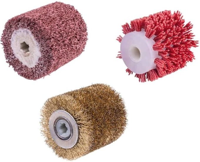 Scheppach - Universal Rundbürsten Set 3-teilig Zubehör für MRS500