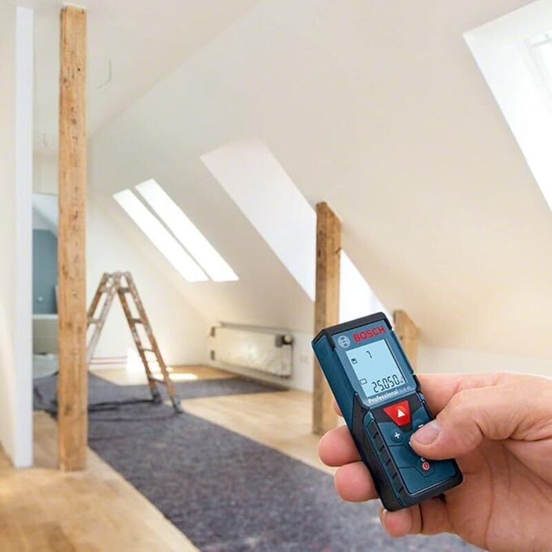 GLM 40 Laser-Entfernungsmesser (mit Memory-Funktion, Reichweite: 0,15 – 40 m Lieferumfang: Bosch GLM 40 Laser-Entfernung...