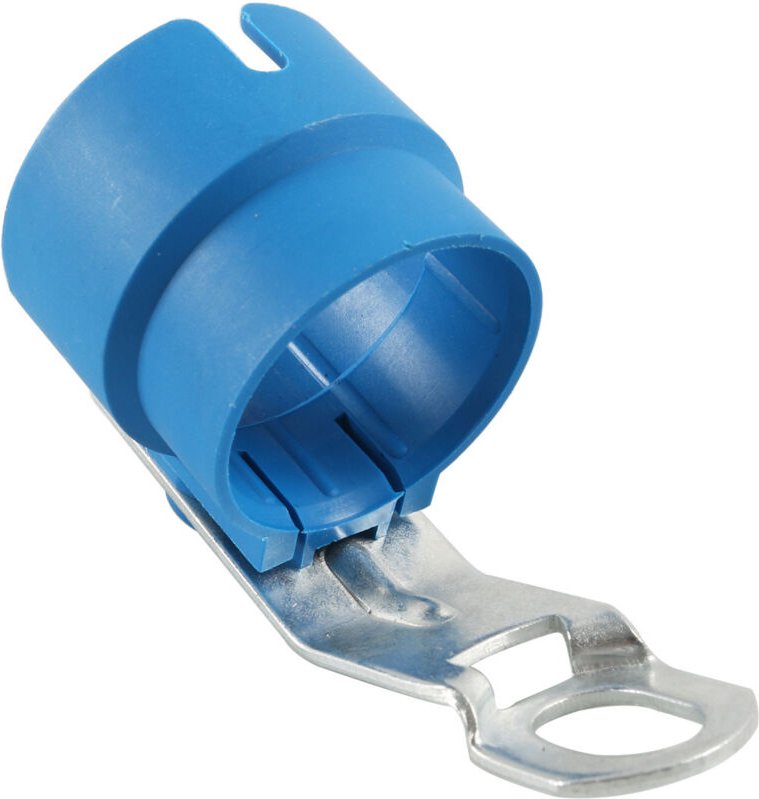 Lntyq - Anhängersteckdosenhalter, universelles, wetterfestes, schützendes, starres Zubehör für 7-13-poligen Stecker (bla...