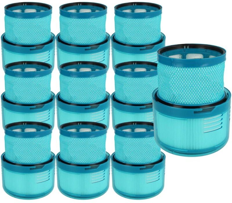 10x Staubsaugerfilter Ersatz für Dyson 972352-01 für Staubsauger - Abluftfilter Weiß - Vhbw