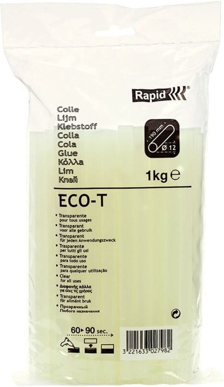 Kleber 1kg Eco t Ø12x190mm Transparent 40302798 Rapid