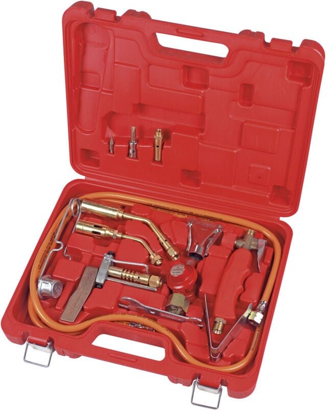 Turbolötset 2000°C mit Sicherheitsgriff und Pilotflamme Löten & Abflammgeräte - Rothenberger