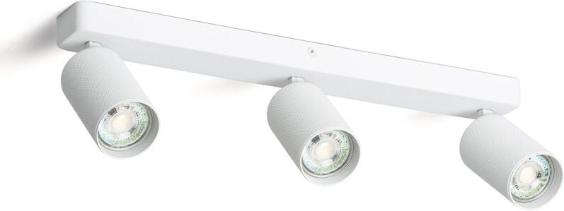 Deckenleuchte Aluminium Breixo 3 Spots Weiß