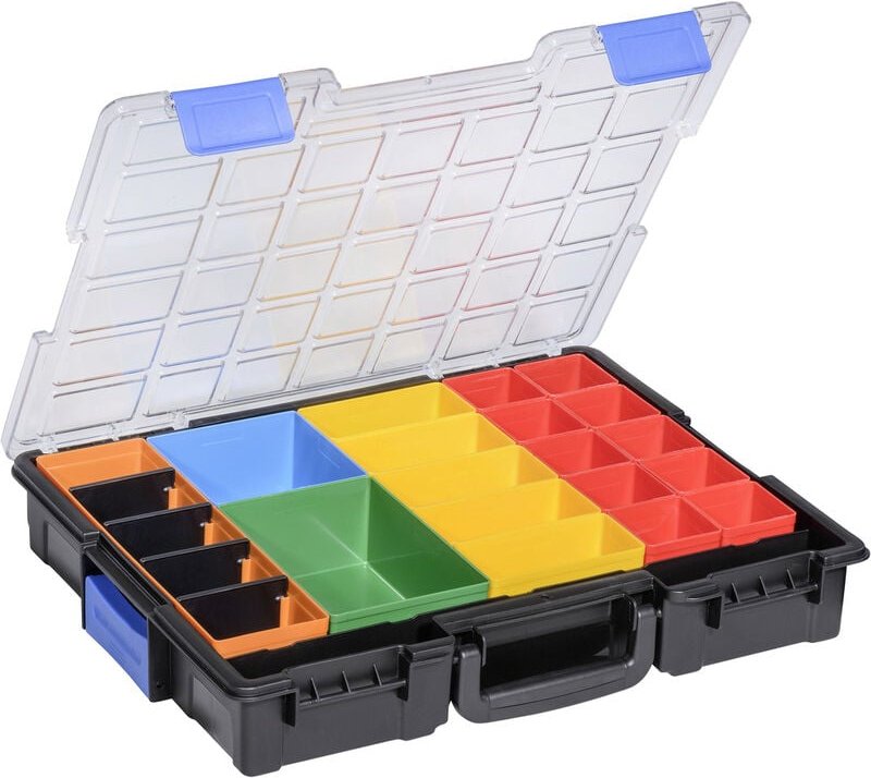 FP - Allit EuroPlus Pro K44/23 Sortimentskoffer (b x h x t) 440 x 76 x 355 mm Anzahl Fächer: 23 Inhalt