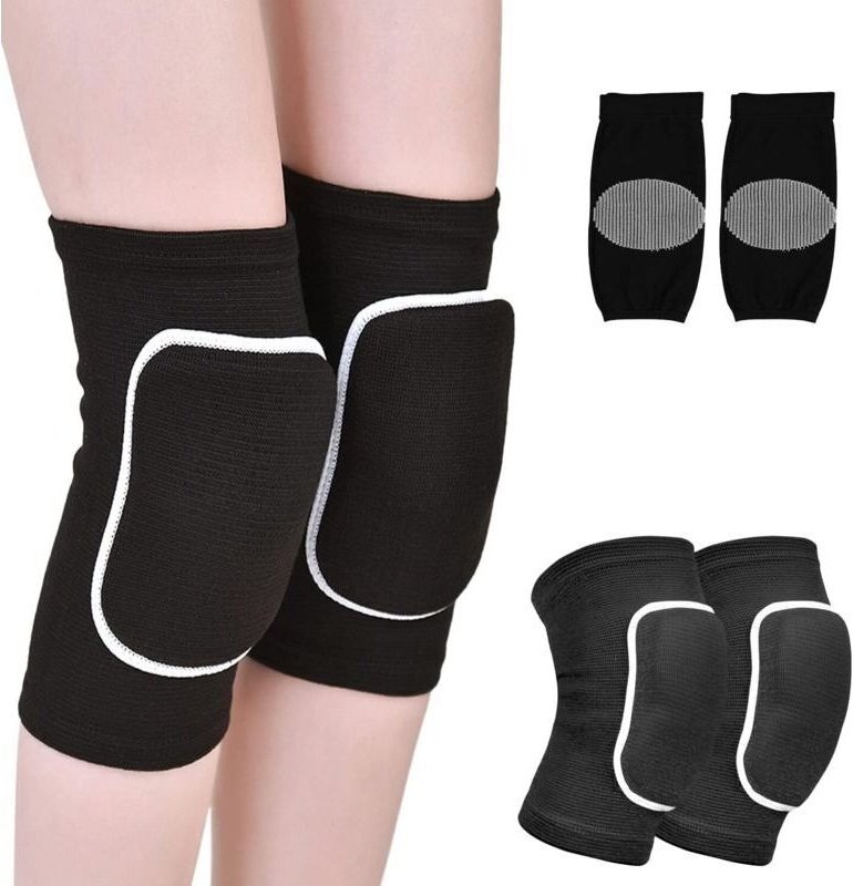 Paar Tanz-Knieschoner und 1 Paar Sport-Knieschoner, flexibel und atmungsaktiv, schützende Knieschoner, Tanz-Knieschoner,...