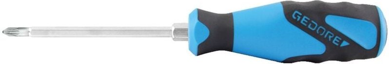 Gedore - 2160SK pz 2 3K-Schraubendreher mit Schlagkappe Kreuzschlitz pz 2
