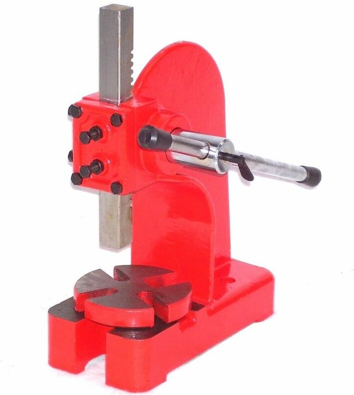 Drehdornpresse Kniehebel 55539 Handhebelpresse 500kg Werkstattpresse Presse 0,5t