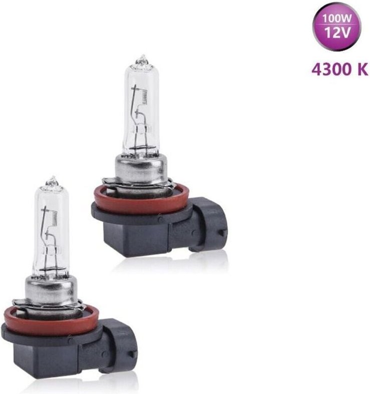 Paarxenon-Autoscheinwerferlampenh11befestigungnaturweiß4300k100w12v